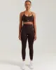 7/8 Elite Seamless Leggings - Espresso sold by Elite Eleven