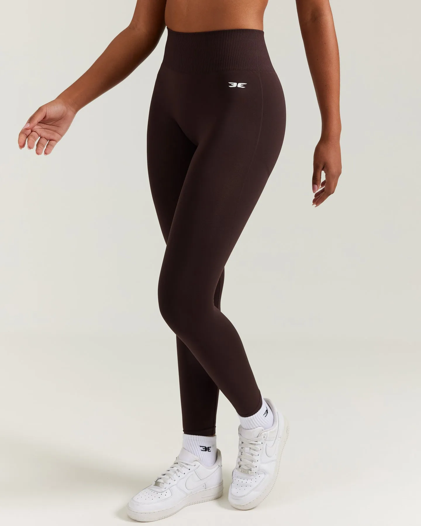 Elite Seamless Leggings - Espresso sold by Elite Eleven product image thumbnail 3