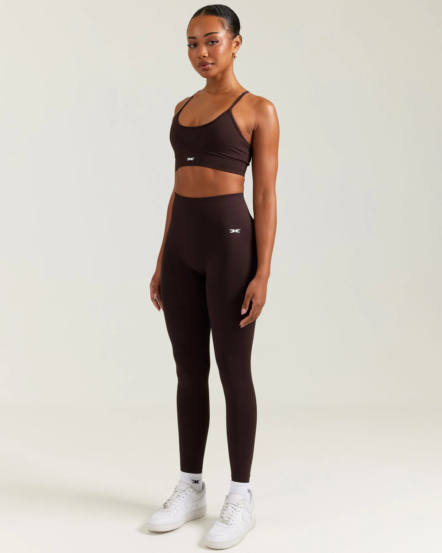 Elite Seamless Leggings - Espresso sold by Elite Eleven product image thumbnail 5
