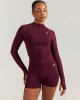 Elite Seamless Jacket - Cherry Cola sold by Elite Eleven