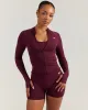 Elite Seamless Jacket - Cherry Cola sold by Elite Eleven