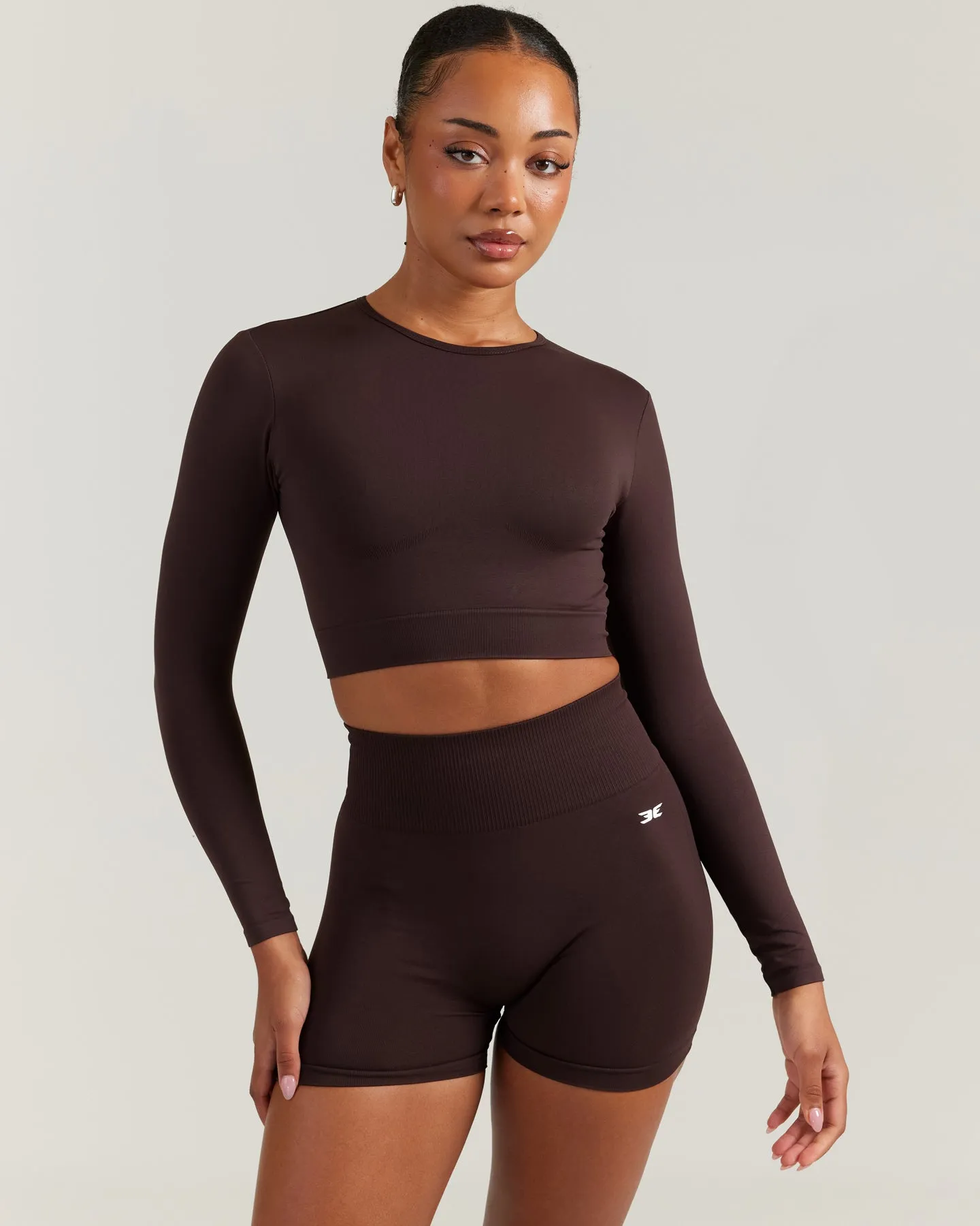 Elite Seamless Long Sleeve - Espresso sold by Elite Eleven