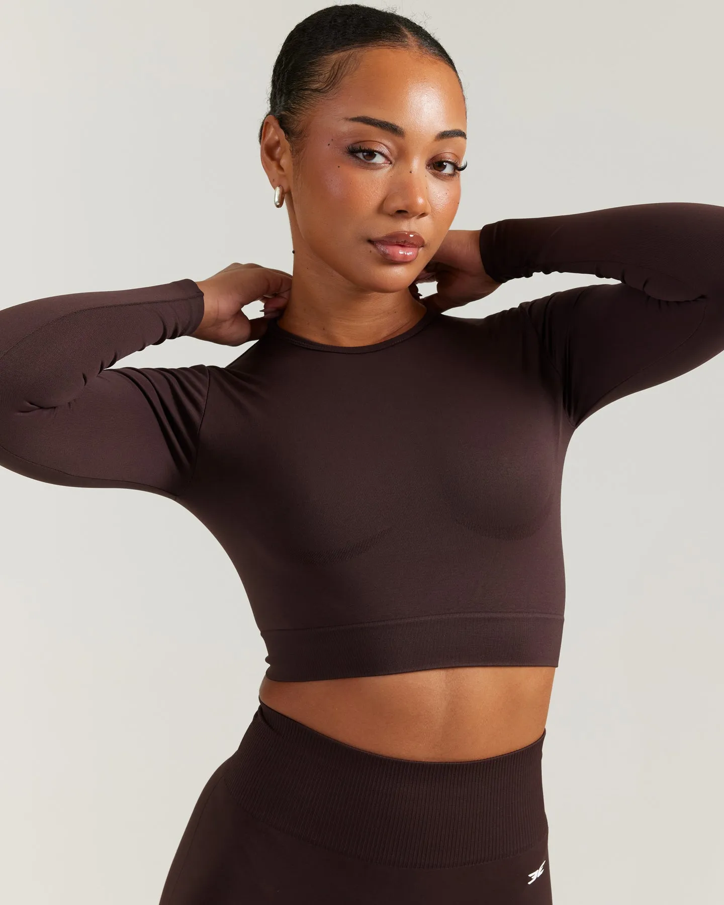 Elite Seamless Long Sleeve - Espresso sold by Elite Eleven product image thumbnail 4