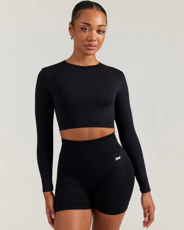 Elite Seamless Long Sleeve - Black sold by Elite Eleven