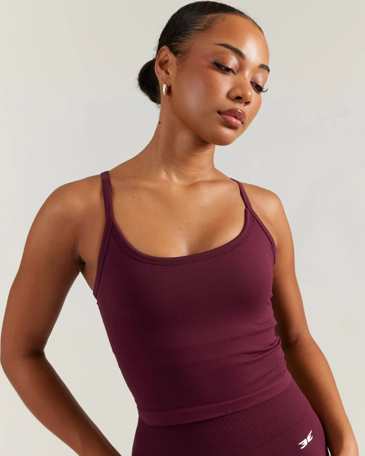 Elite Seamless Tank - Cherry Cola sold by Elite Eleven product image thumbnail 4