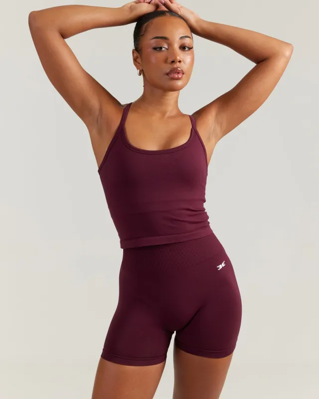 Elite Seamless Tank - Cherry Cola sold by Elite Eleven