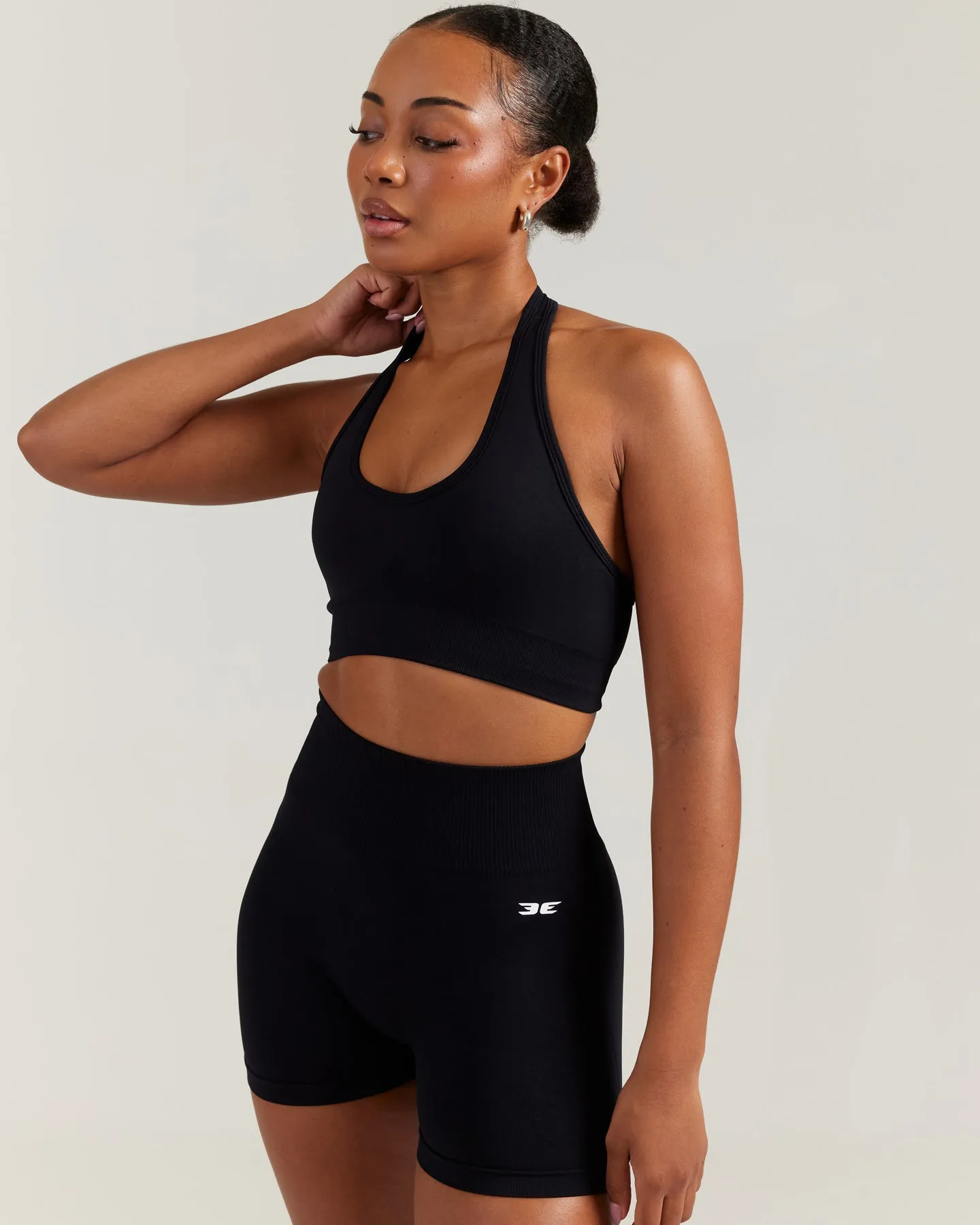 Elite Seamless Halter Neck Bra - Black sold by Elite Eleven product image thumbnail 3