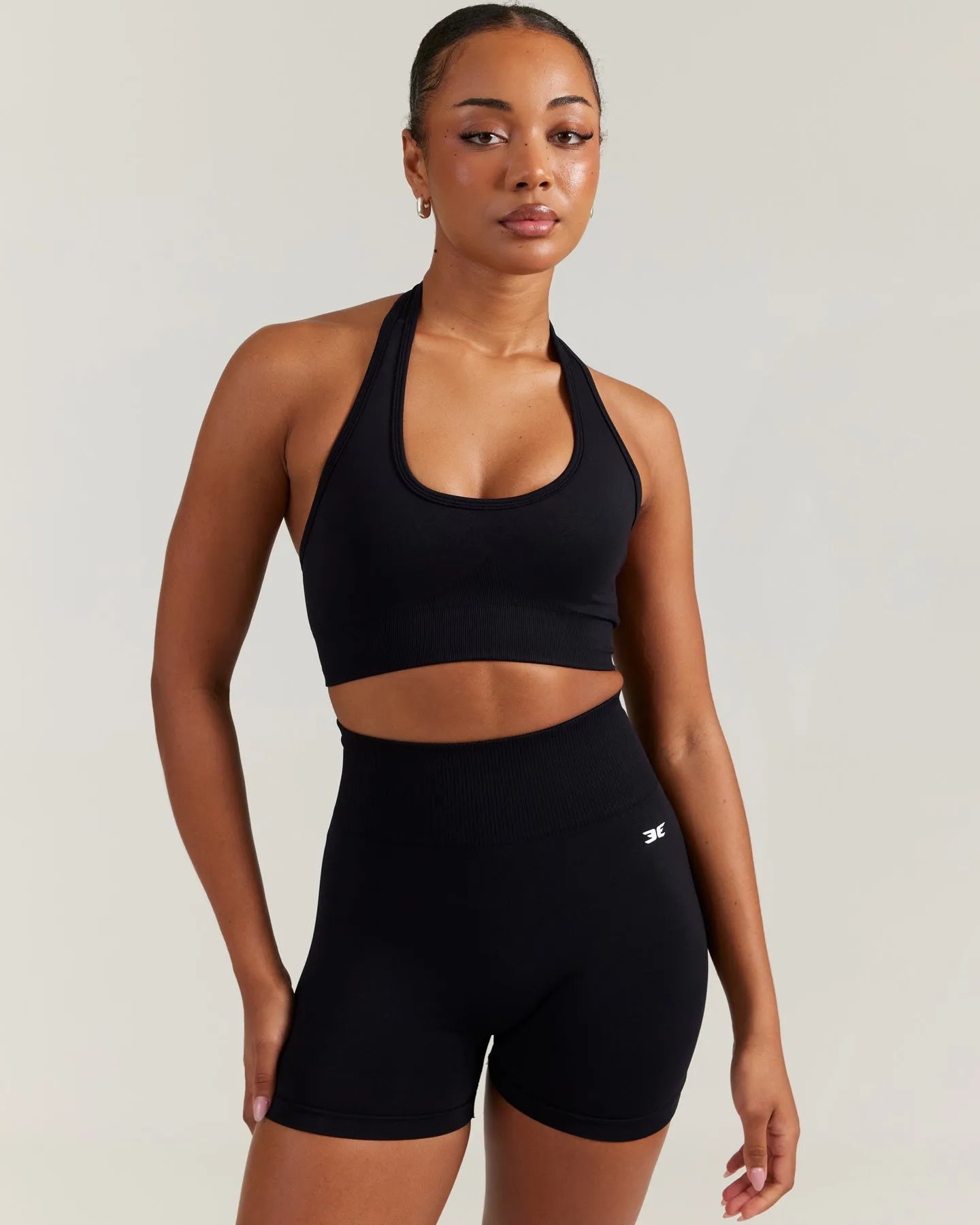 Elite Seamless Halter Neck Bra - Black sold by Elite Eleven