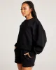 Omni Relaxed Crewneck - Black/Black sold by Elite Eleven