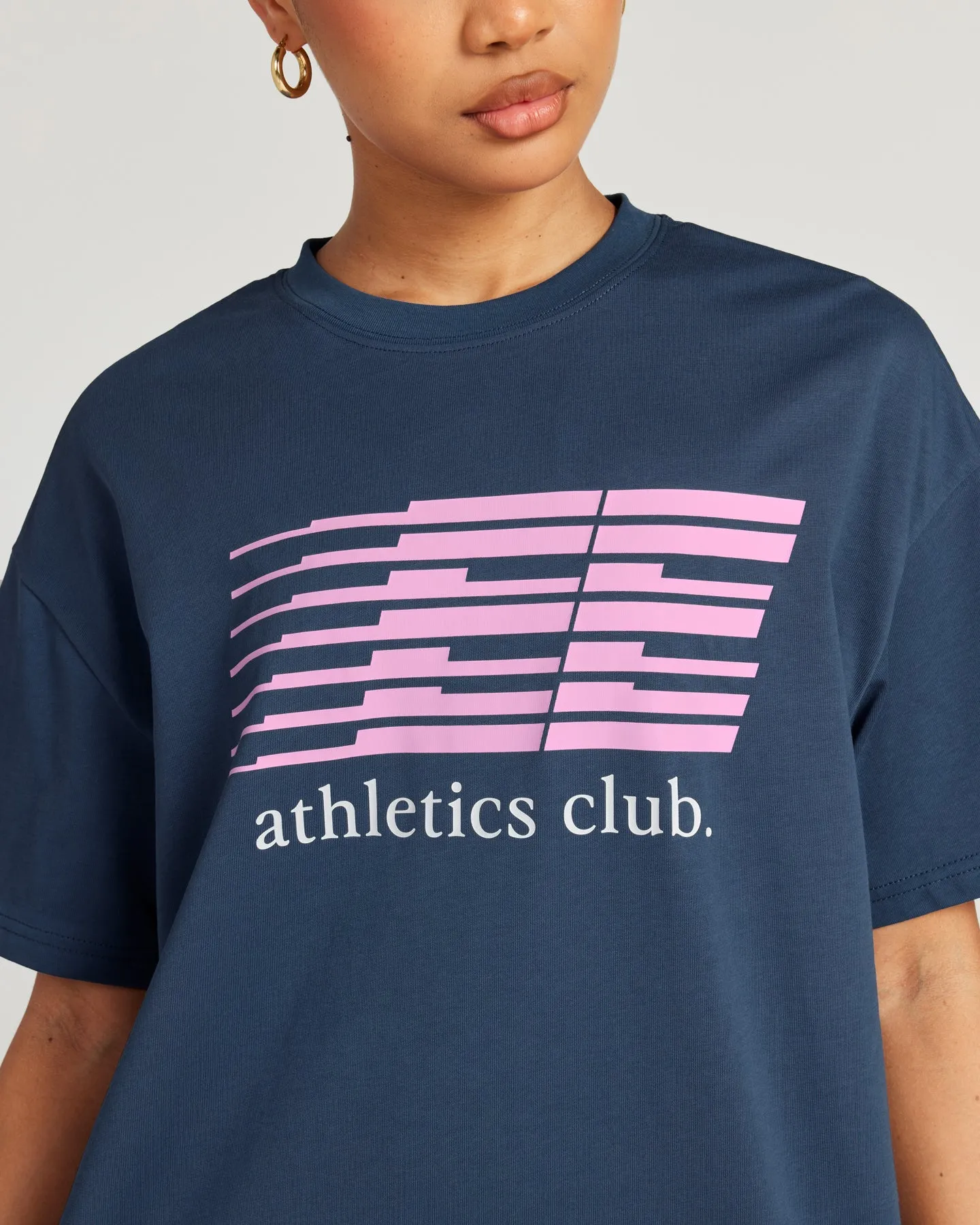 Women's Athletics Club Tee - Blue Slate sold by Elite Eleven product image thumbnail 3