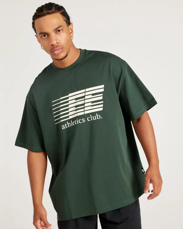 Athletics Club Tee - Dark Green sold by Elite Eleven