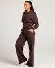 Omni Wide Leg Trackpants - Espresso sold by Elite Eleven