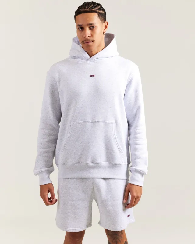Omni Men's Hoodie - Grey Marle/Light Blue sold by Elite Eleven
