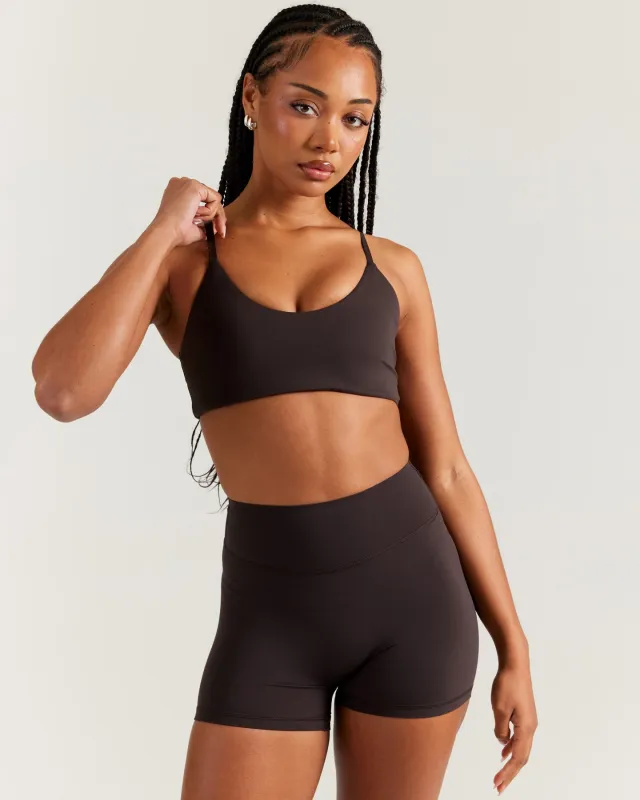 Airey Micro Bra - Coffee Bean sold by Elite Eleven