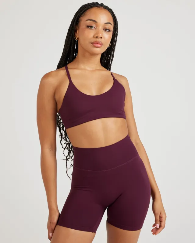 Airey Micro Bra - Cherry Cola sold by Elite Eleven