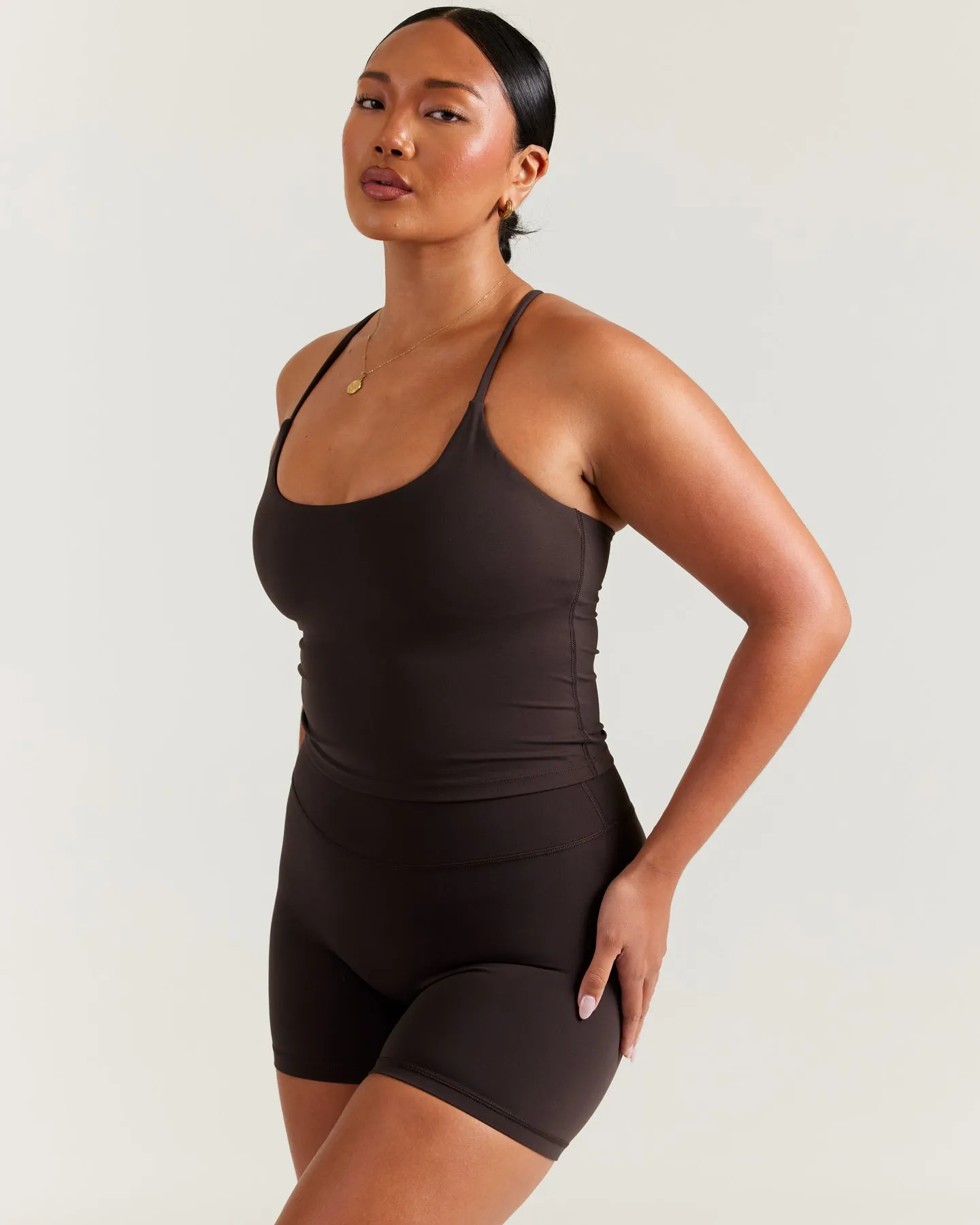 Airey Tank - Coffee Bean sold by Elite Eleven product image thumbnail 3