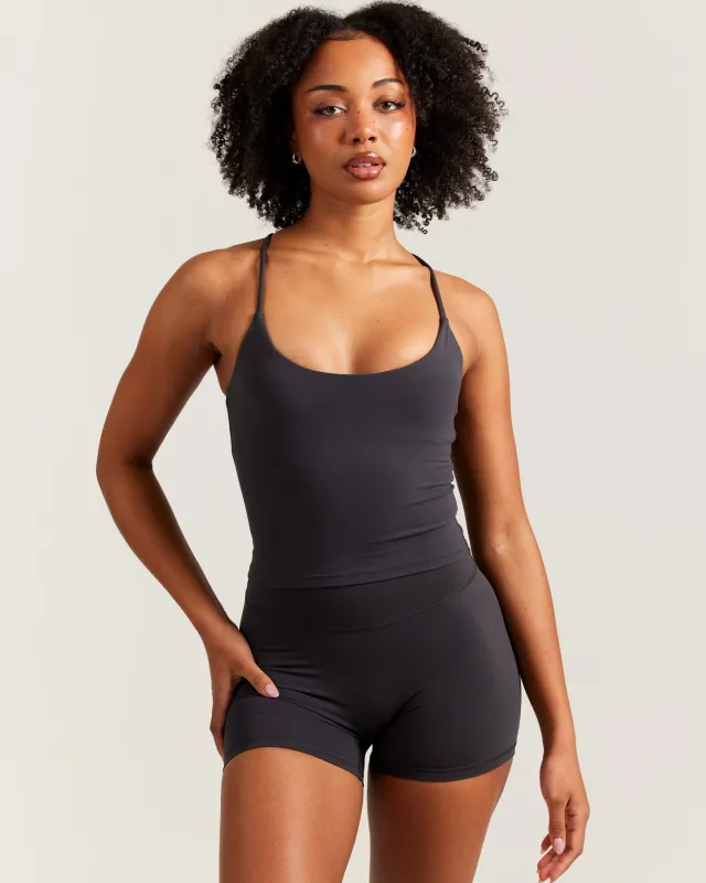 Airey Tank - Charcoal sold by Elite Eleven