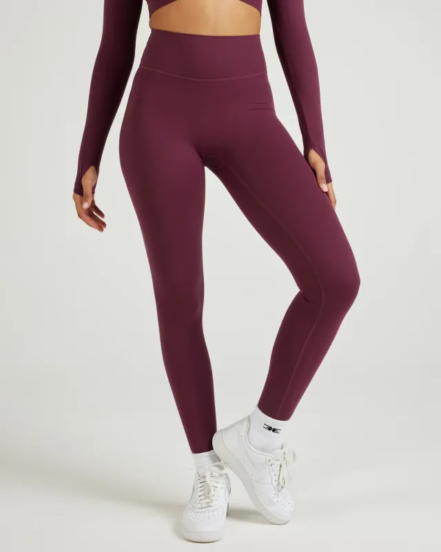 Airey Leggings - Cherry Cola sold by Elite Eleven