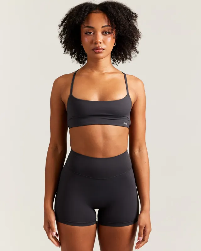 Airey Lite Bra - Charcoal sold by Elite Eleven