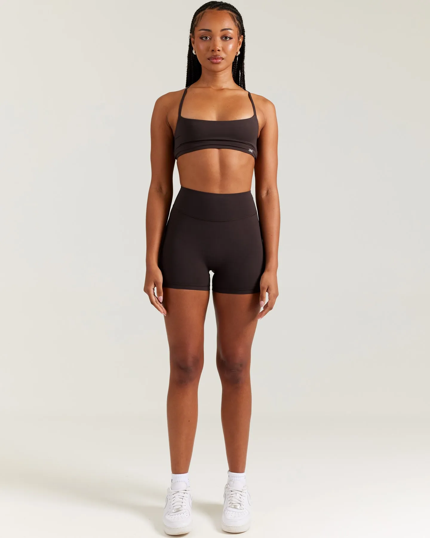 Airey Mini Shorts - Coffee Bean sold by Elite Eleven product image thumbnail 4