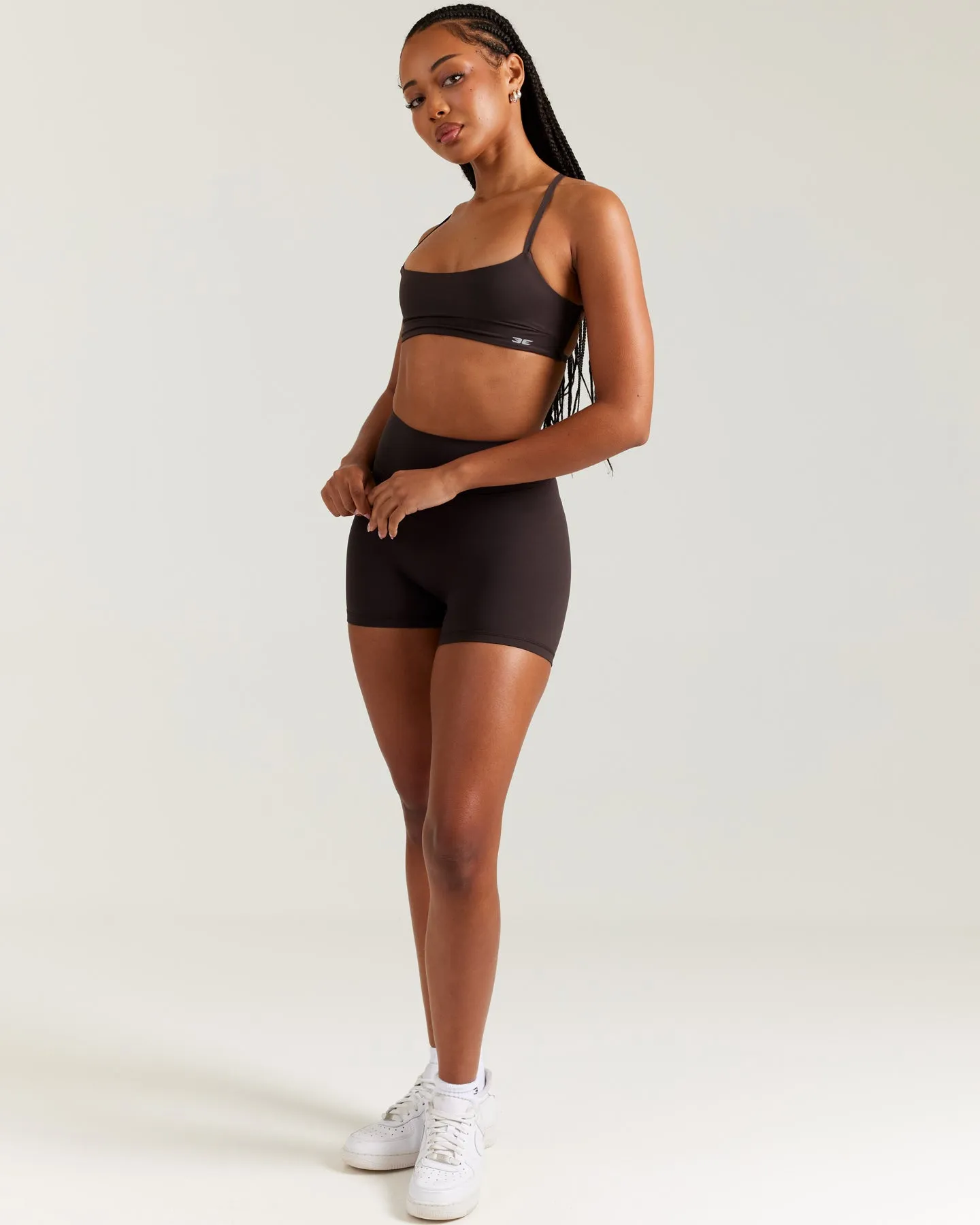 Airey Mini Shorts - Coffee Bean sold by Elite Eleven product image thumbnail 5