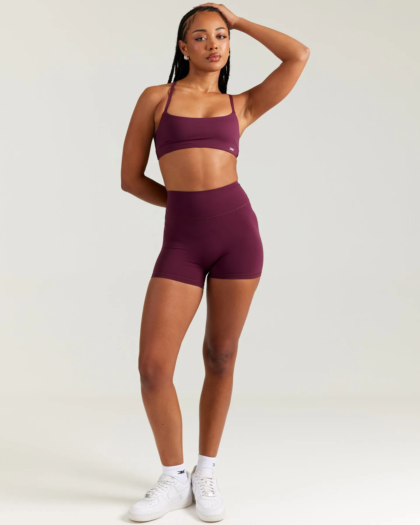 Airey Mini Shorts - Cherry Cola sold by Elite Eleven product image thumbnail 4