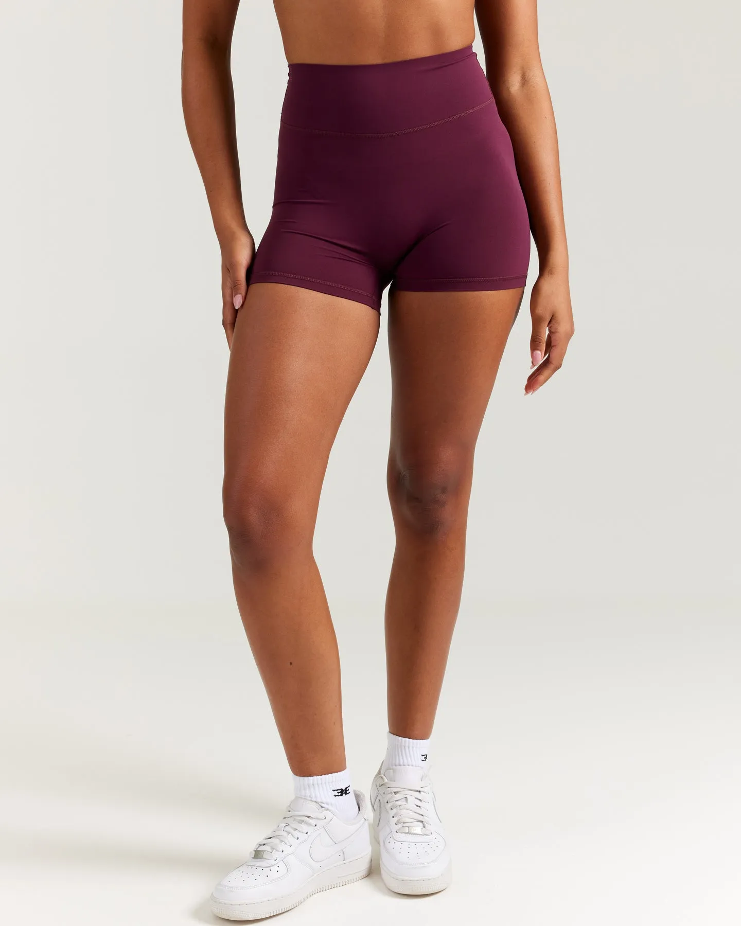 Airey Mini Shorts - Cherry Cola sold by Elite Eleven