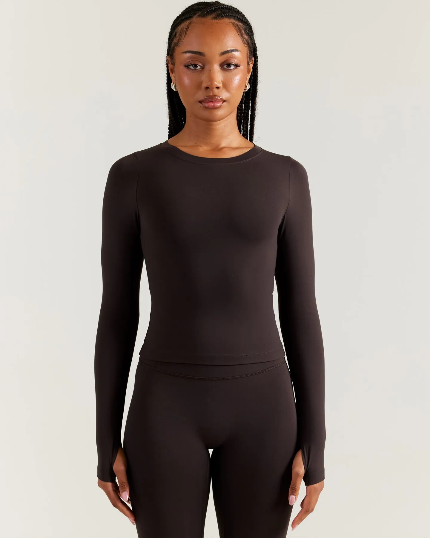 Airey Long Sleeve - Coffee Bean sold by Elite Eleven