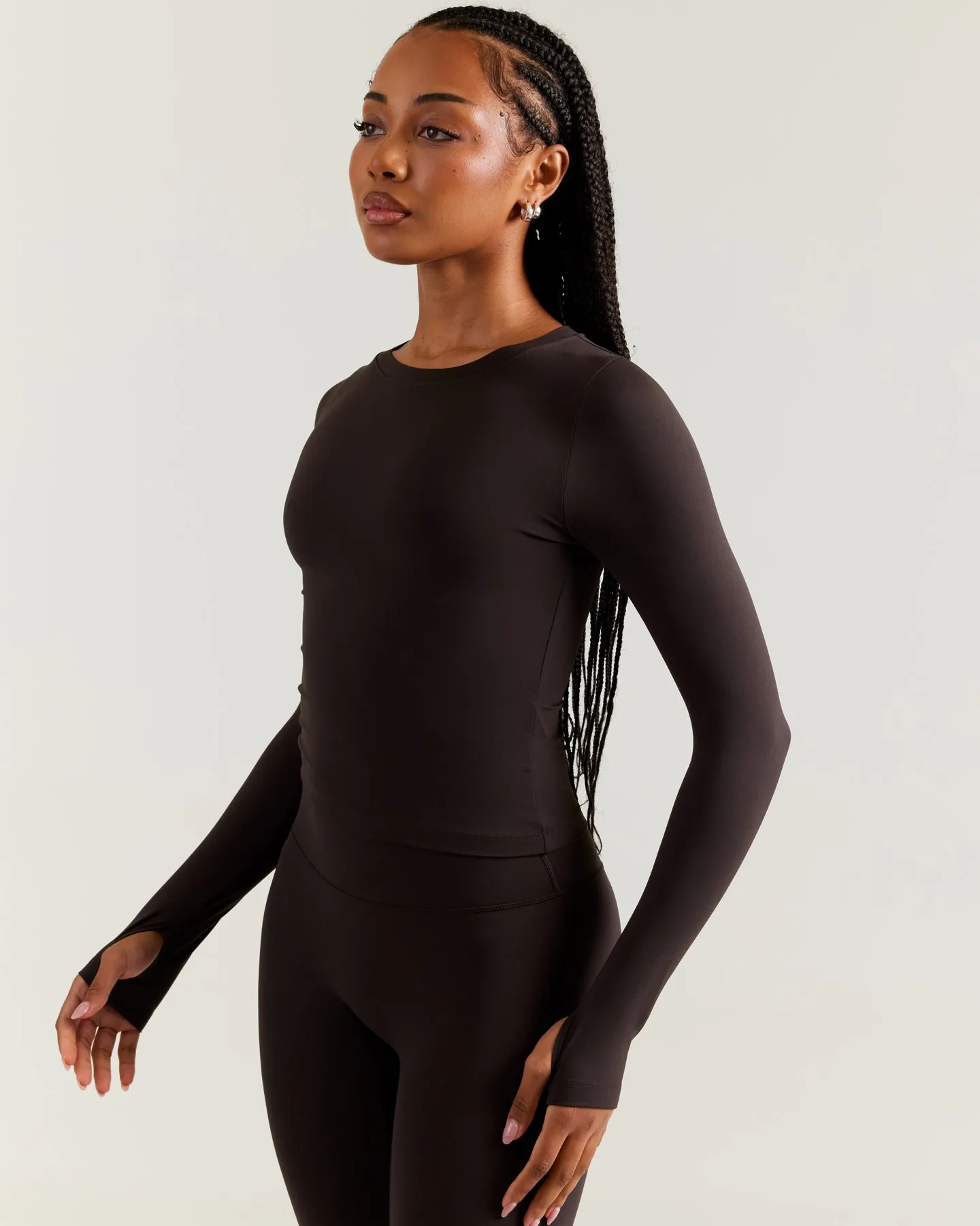 Airey Long Sleeve - Coffee Bean sold by Elite Eleven product image thumbnail 3