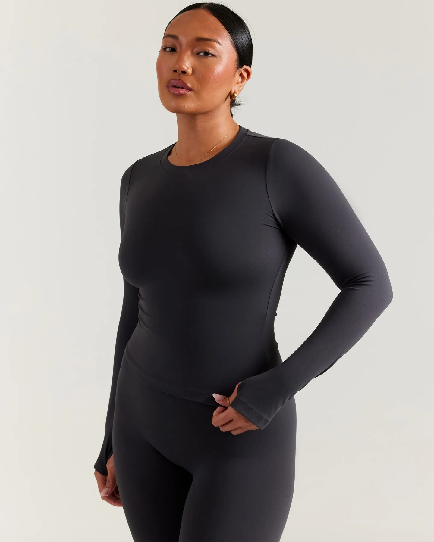 Airey Long Sleeve - Charcoal sold by Elite Eleven product image thumbnail 3