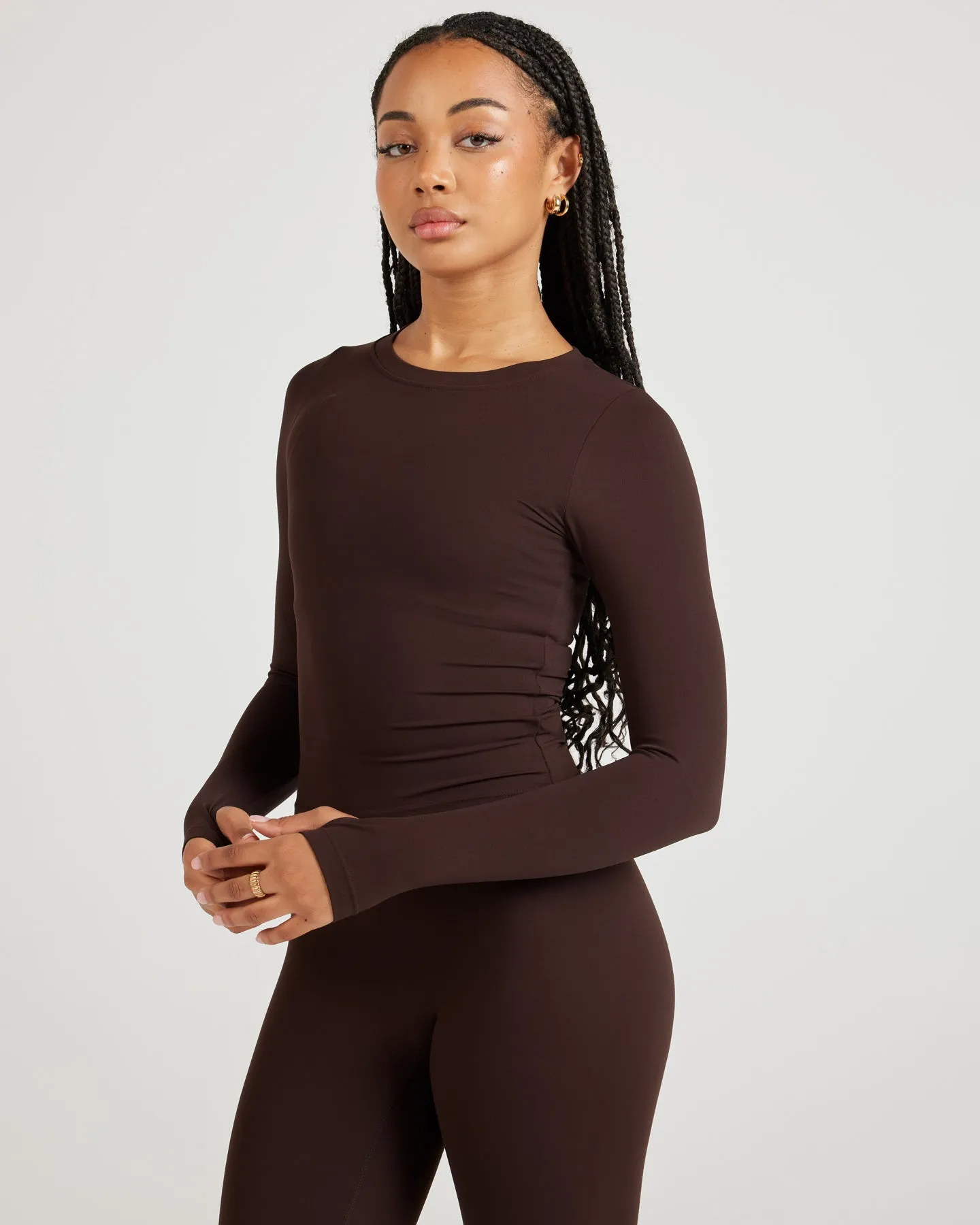 Airey Long Sleeve - Espresso sold by Elite Eleven product image thumbnail 3