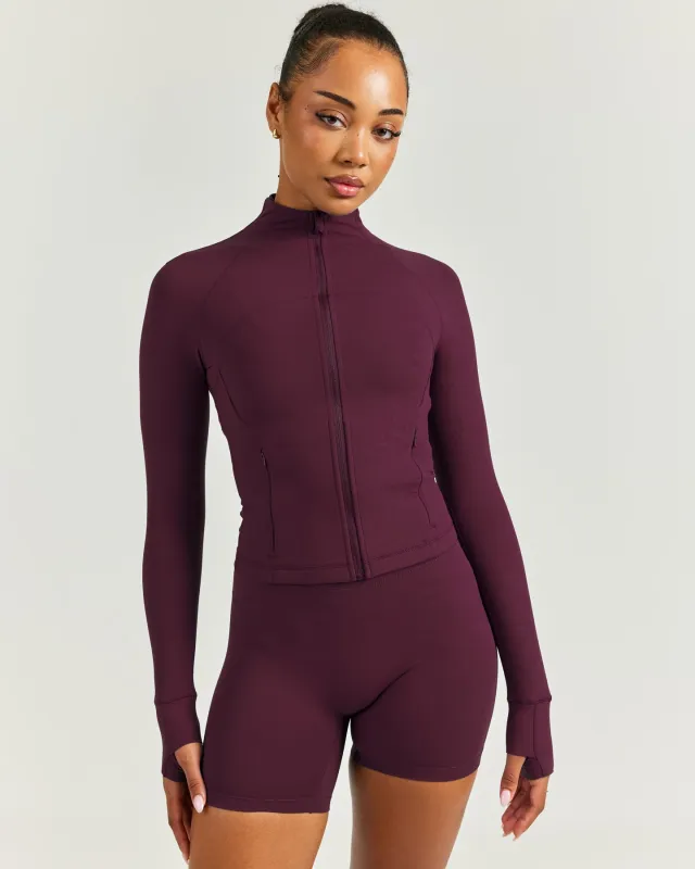 Airey Jacket - Cherry Cola sold by Elite Eleven