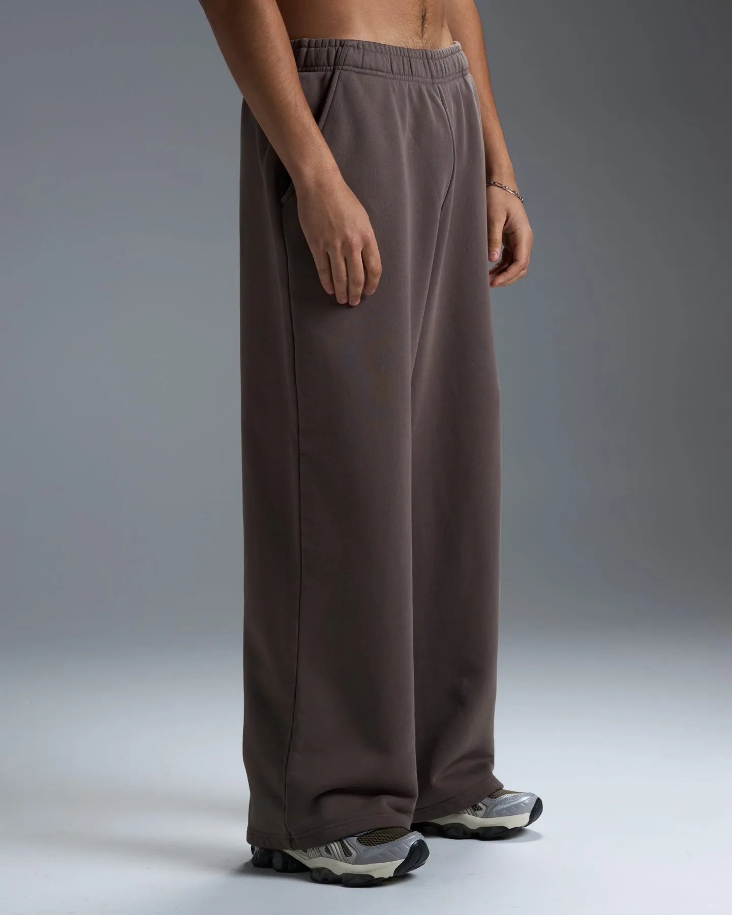 Premium Heavyweight Men's Straight Leg Pants - Dark Taupe sold by Elite Eleven product image thumbnail 5