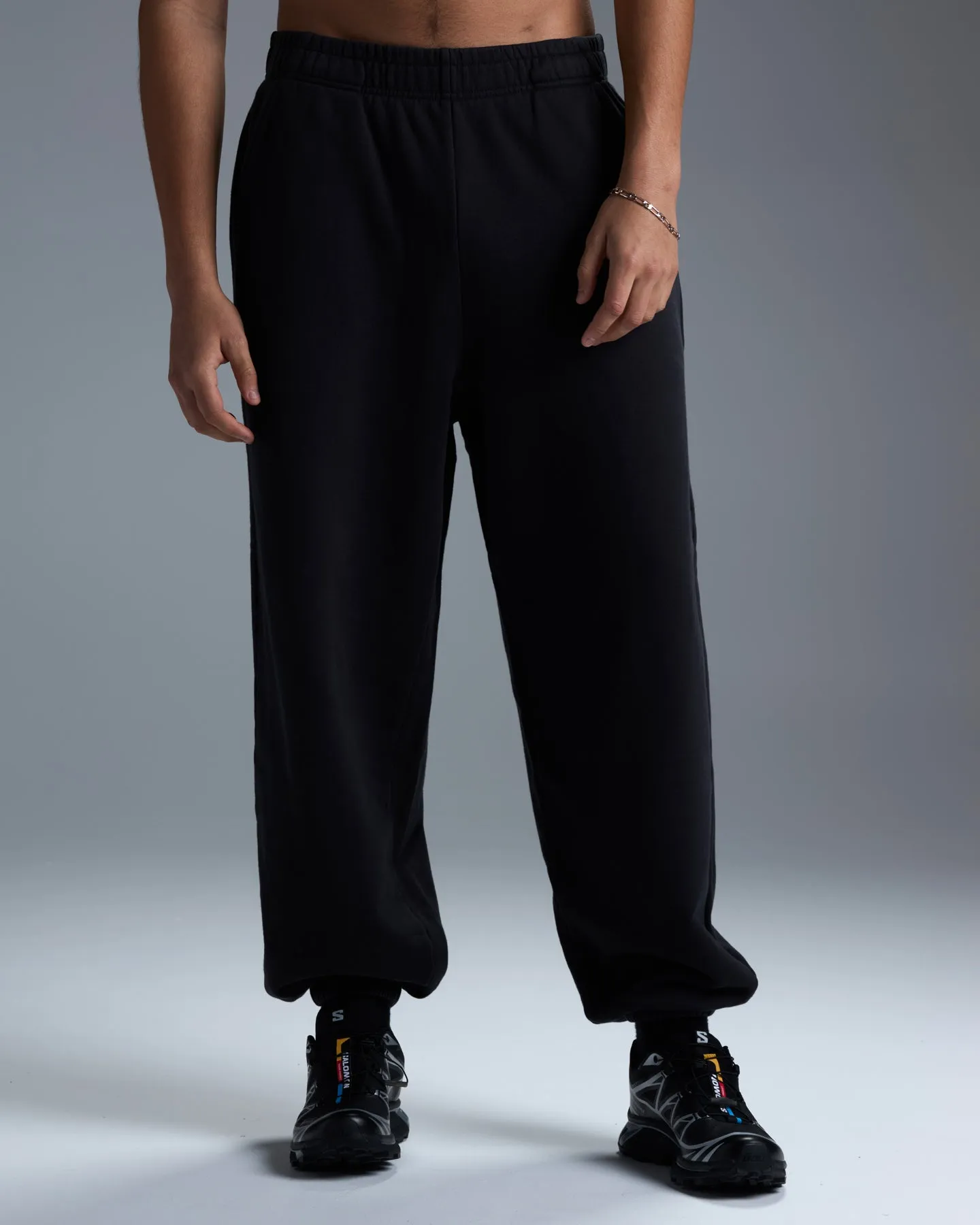 Premium Heavyweight Oversized Joggers - Black sold by Elite Eleven product image thumbnail 4