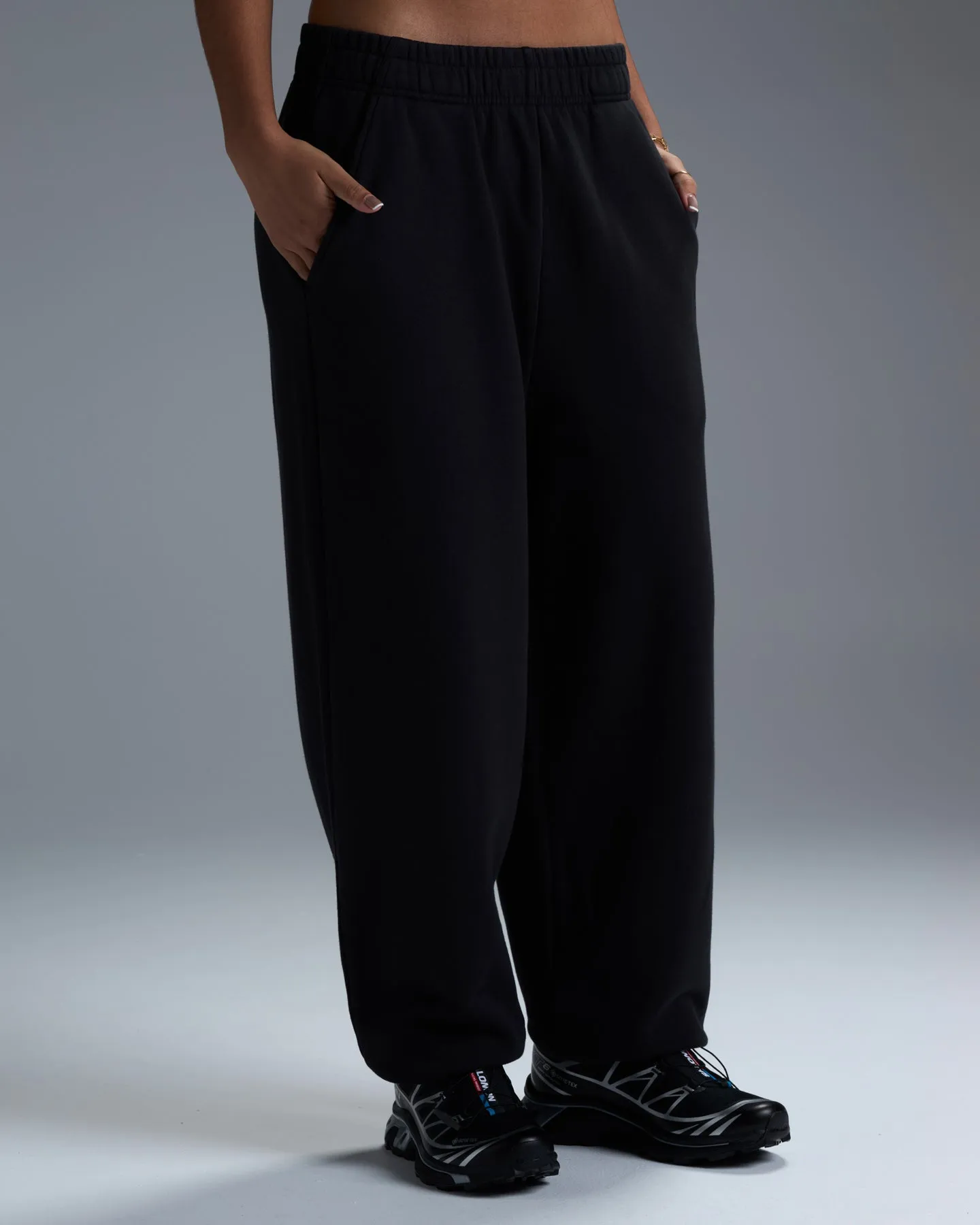 Premium Heavyweight Oversized Joggers - Black sold by Elite Eleven product image thumbnail 3