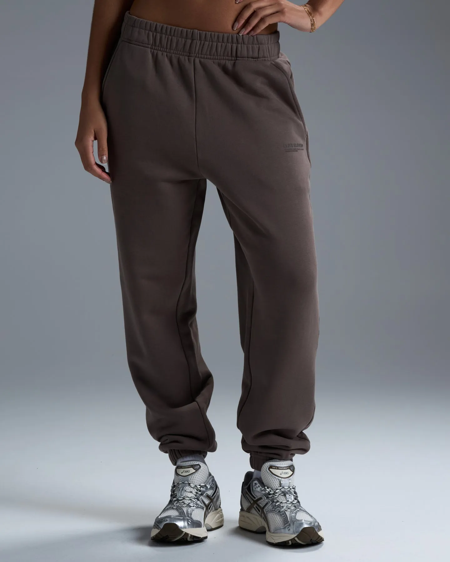 Premium Heavyweight Joggers - Dark Taupe sold by Elite Eleven product image thumbnail 2