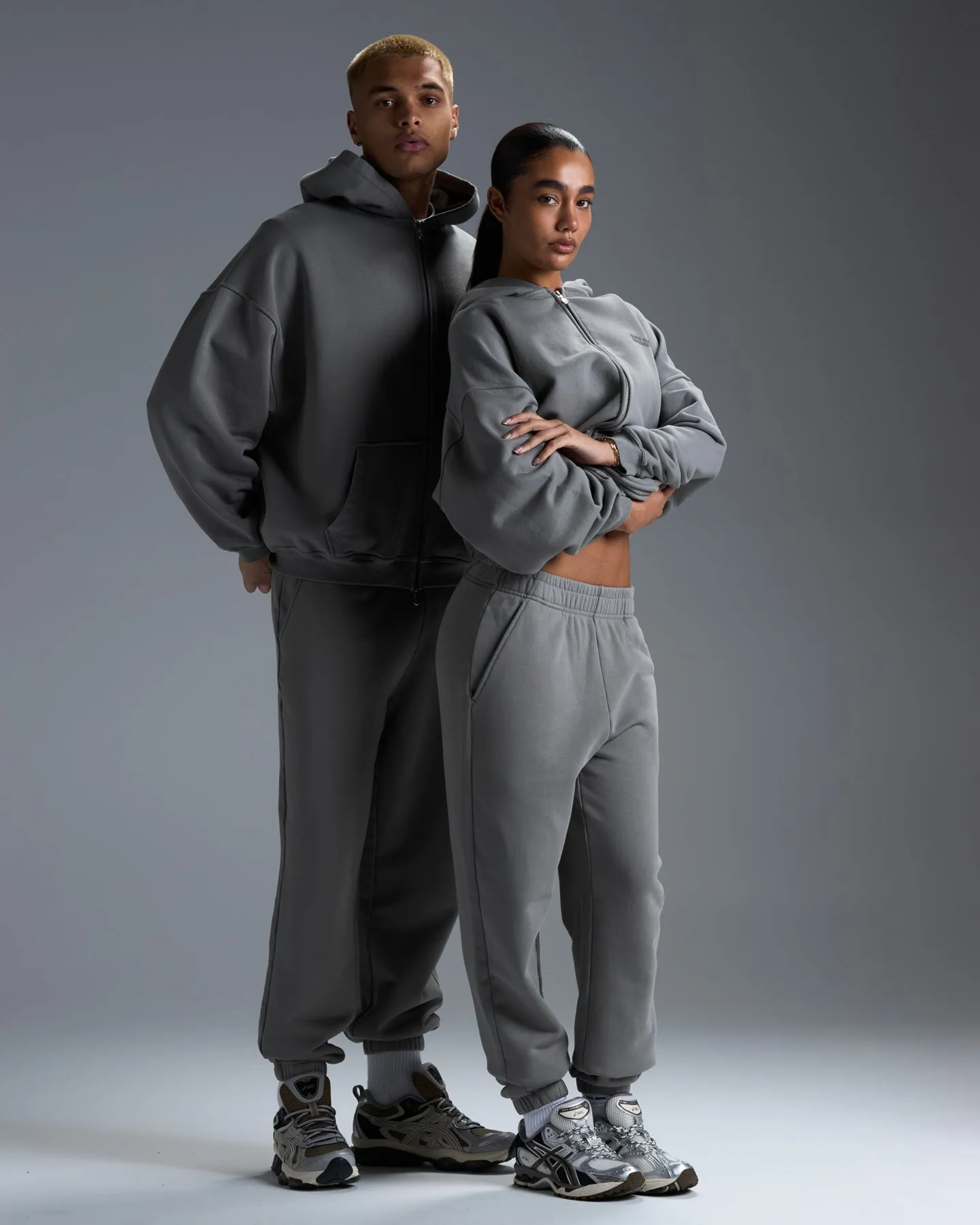 Premium Heavyweight Joggers - Fog Green sold by Elite Eleven