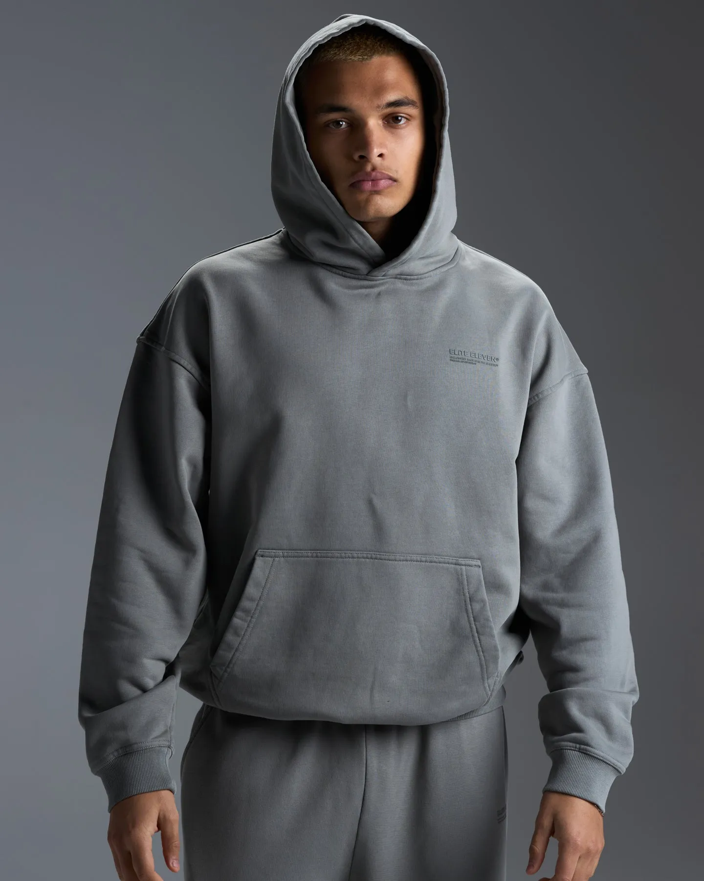 Premium Heavyweight Unisex Hoodie - Fog Green sold by Elite Eleven product image thumbnail 5