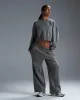 Premium Heavyweight Cropped Crewneck - Fog Green sold by Elite Eleven