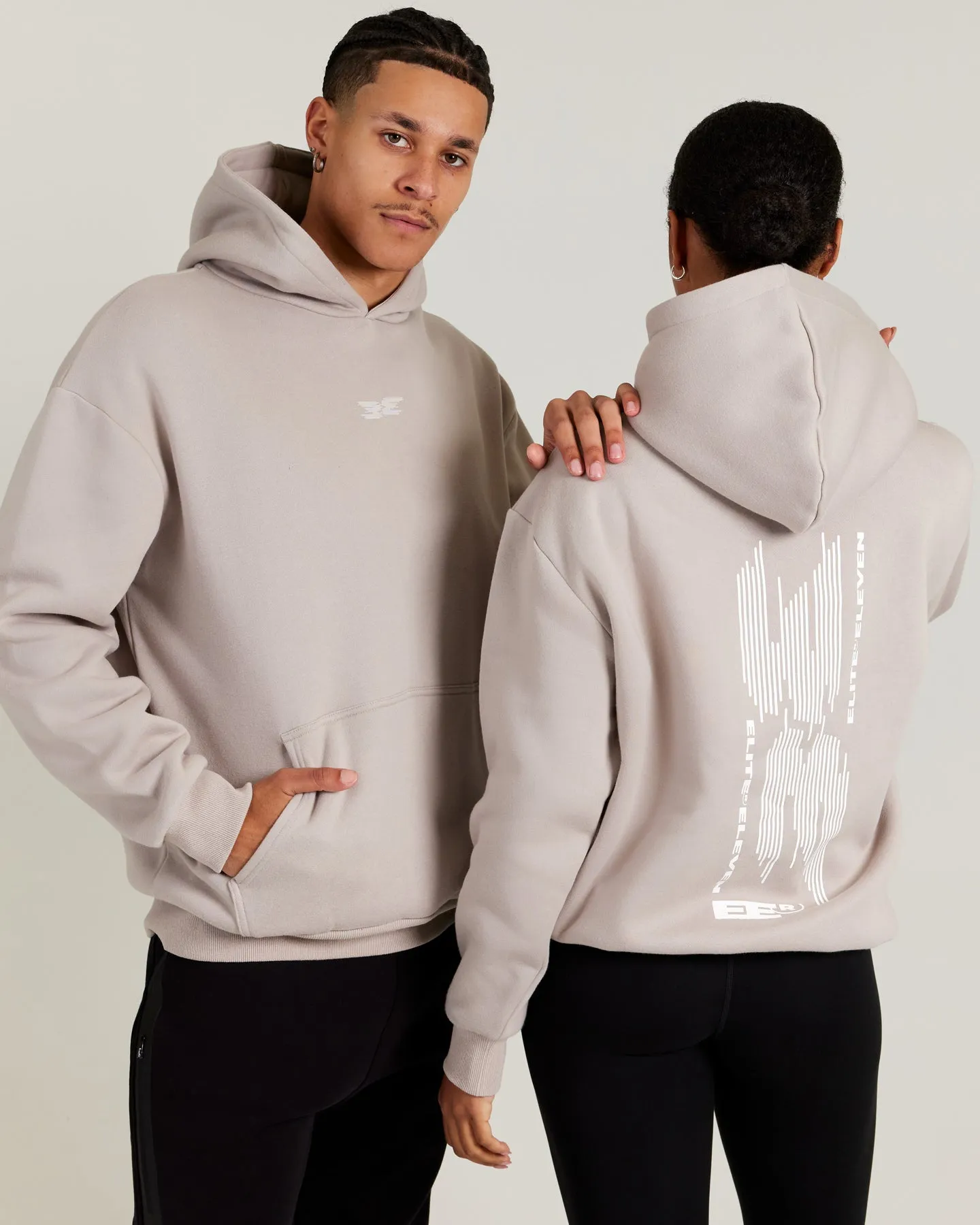 Capital V3 Hoodie - Taupe sold by Elite Eleven