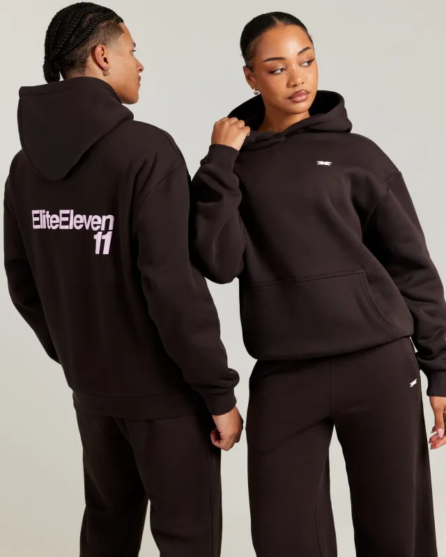 EE11 Hoodie - Coffee Bean sold by Elite Eleven