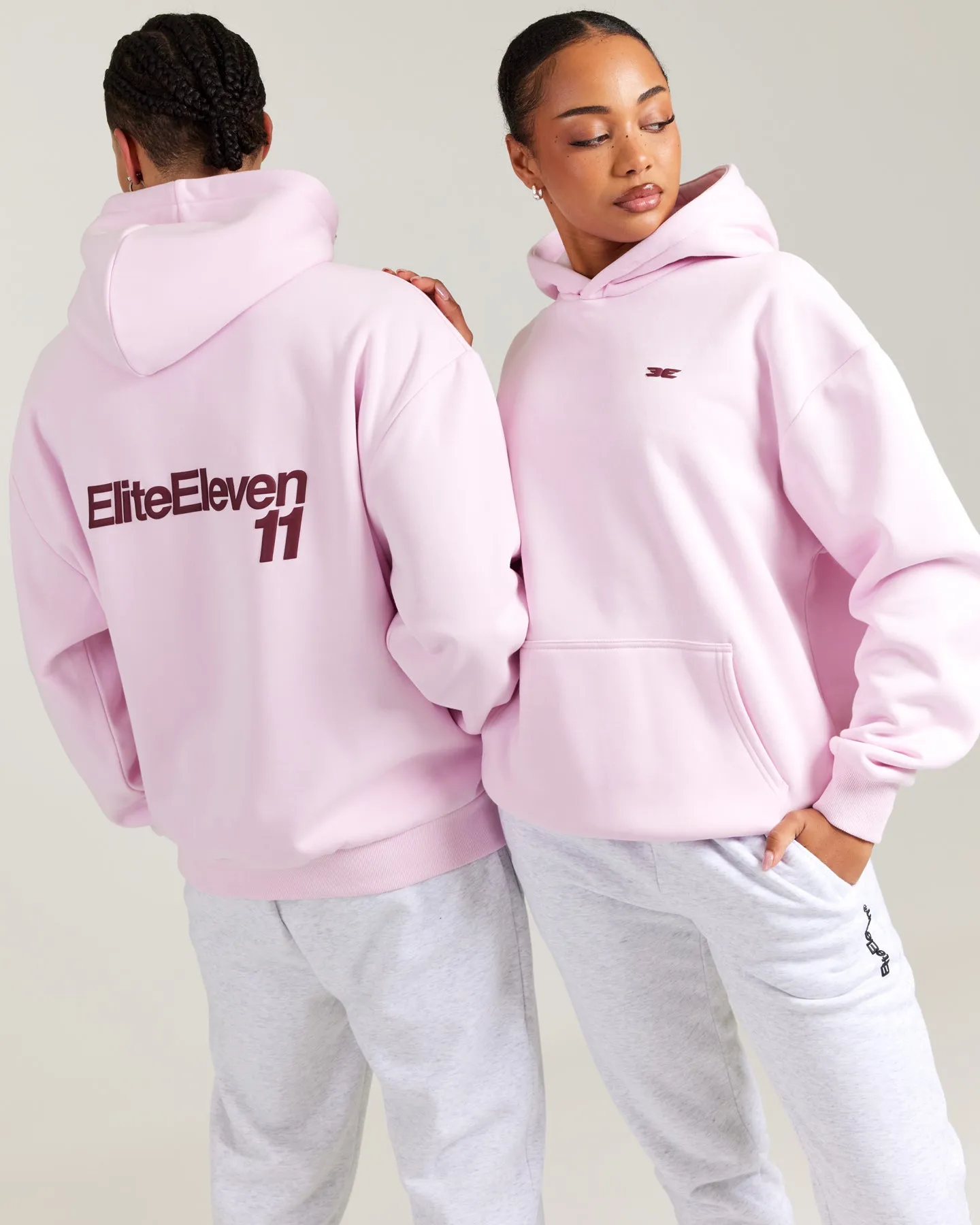 EE11 Hoodie - Pink sold by Elite Eleven