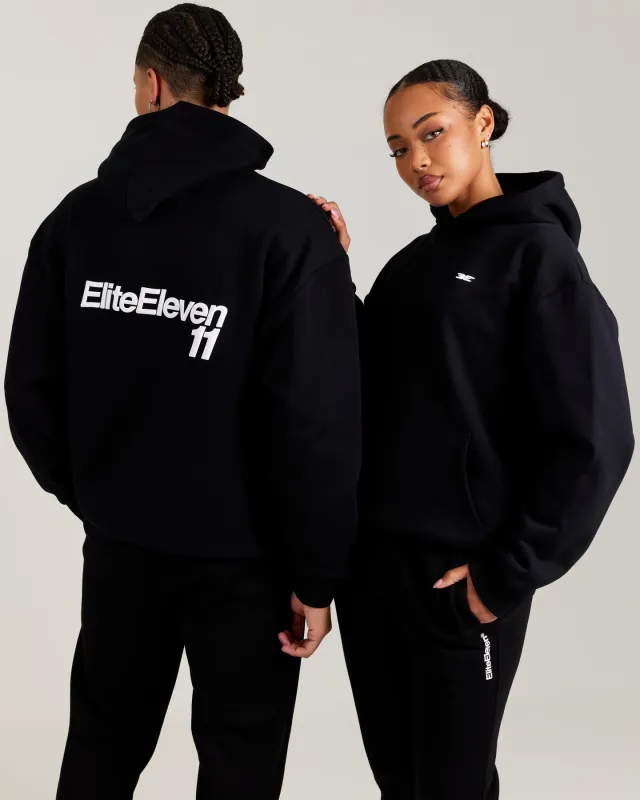 EE11 Hoodie - Black sold by Elite Eleven