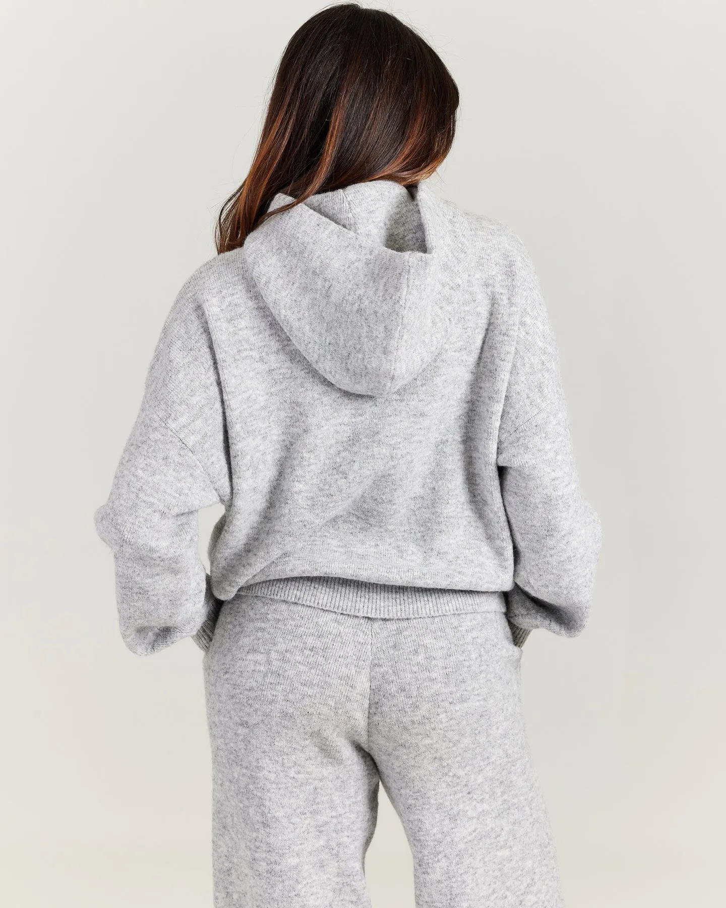 Elite 11 Knitted Hoodie - Grey Marle sold by Elite Eleven product image thumbnail 2