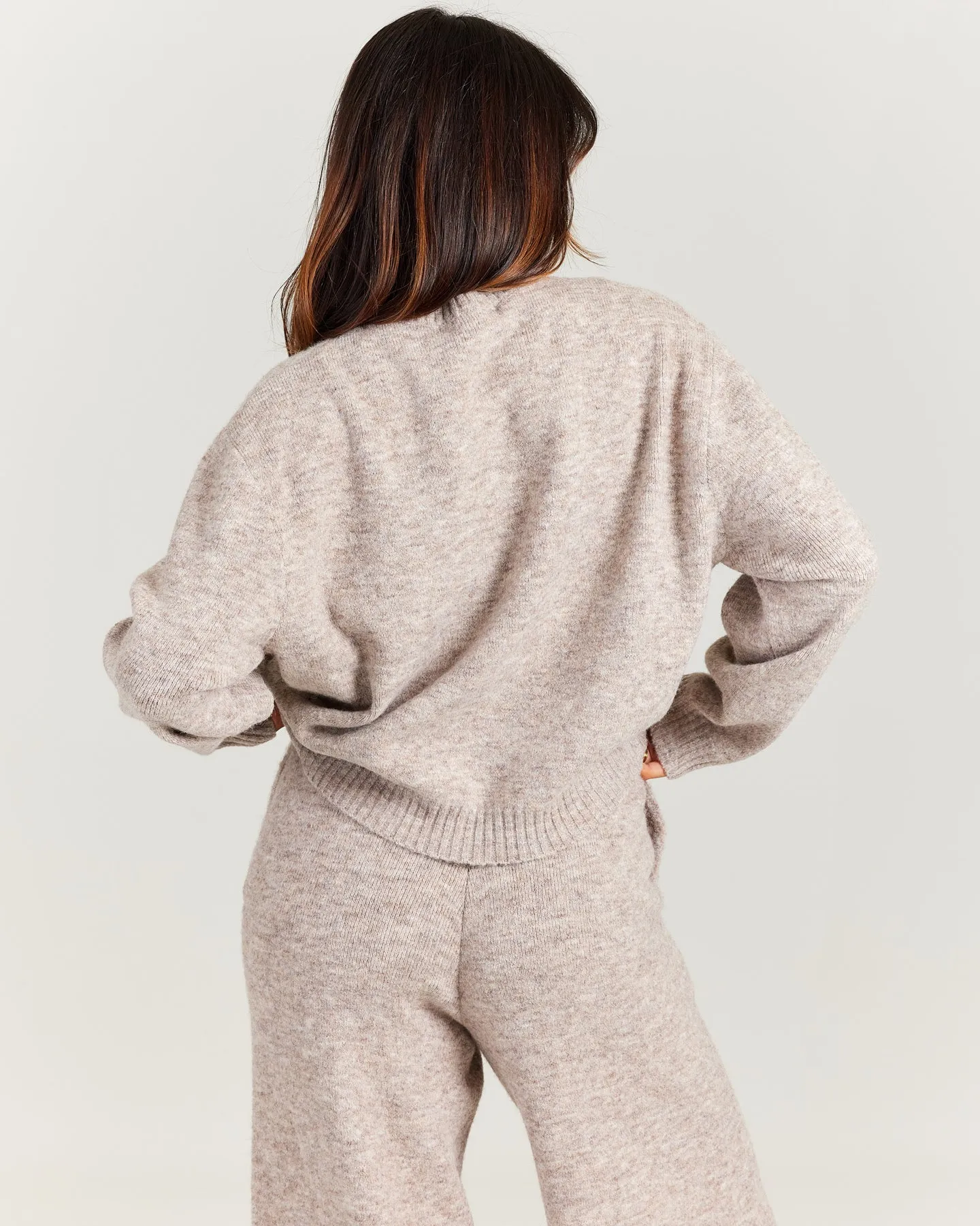 Elite 11 Knitted Crewneck - Taupe sold by Elite Eleven product image thumbnail 2