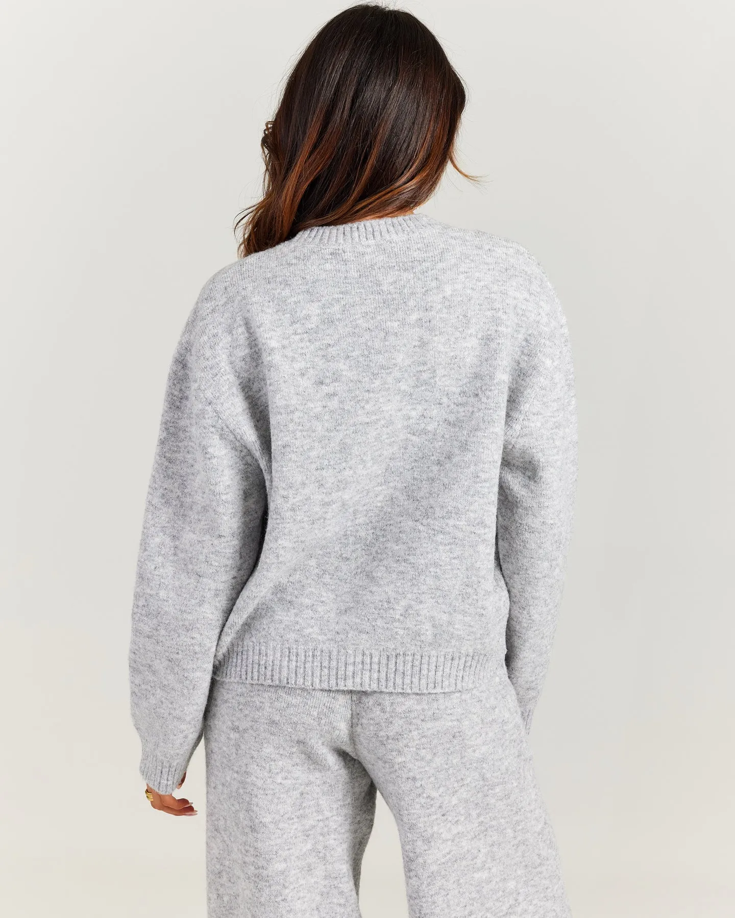 Elite 11 Knitted Crewneck - Grey Marle sold by Elite Eleven product image thumbnail 2