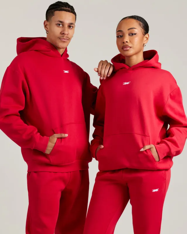 Classic Hoodie - Red sold by Elite Eleven