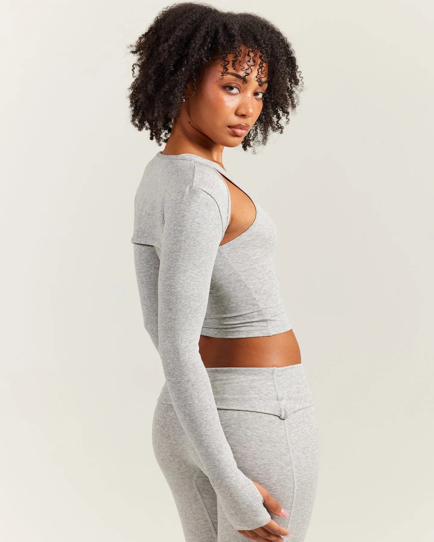 EE Lounge Shrug - Heather Grey sold by Elite Eleven product image thumbnail 3