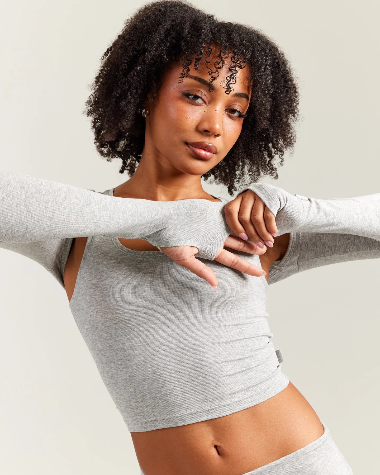 EE Lounge Shrug - Heather Grey sold by Elite Eleven product image thumbnail 4