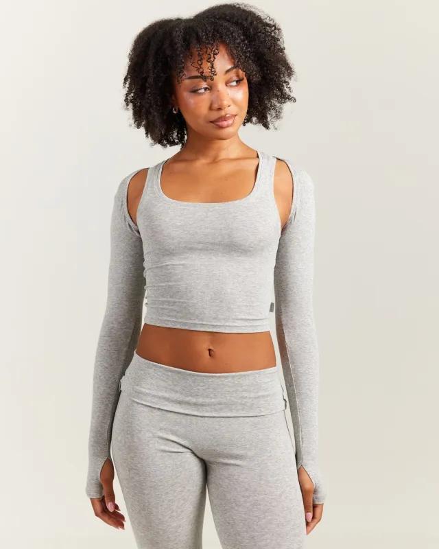 EE Lounge Shrug - Heather Grey sold by Elite Eleven